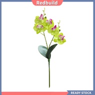 redbuild|  Artificial Flowers Butterfly Orchid DIY Plant Wall Accessories Home Decoration
