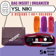 [𝐁𝐍𝐂𝐓👜]🧡 Bag Insert Organizer for YSL Niki | Felt Bag In Bag Customized Organiser | Many Designs &amp; Colours