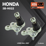 ตัวละ 618 (2 ตัว) ลูกหมากปีกนกล่าง HONDA Cr-v ปี 2006-2011 / Cr-v ปี 2013-2016 / HR-V ปี 2014-On ฮอน