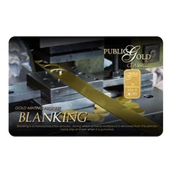 Public Gold Bullion Bar PG 1g (Au 999.9) - Blanking
