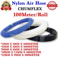 Nylon Tube Hose 4MM 6MM 8MM 10MM 12MM CHUMFLEX [KOREA] Nylon Hos Nylon Tube Air Tube Nylon Air Hose 