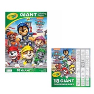Paw Patrol Giant Coloring Pages 18 Pages