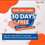 Unifi 100Mbps Rm99 Free 30 Days Register