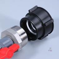 F&E 1PC IBC Tank Adapter 75mm To 60mm Coarse Thread Fittings Garden Water Tank Connector new