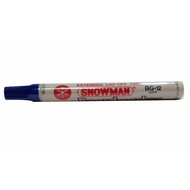 Snowman Whiteboard Marker Spidol Dapat dihapus - Biru [1 Pack/12 Pcs]