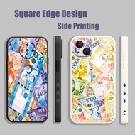 Casing For Redmi 9A 9C Note 8 10 10s NFC new 1000 Peso note IGE05 Phone Case Square Edge