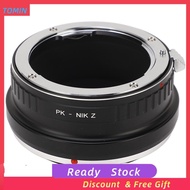 Tominihouse Fikaz Camera Lens Adapter Ring for PENTAX PK to Nikon Z Mount Z6 Z7 Z50 Z6II Z7II Zfc Z9 Z30