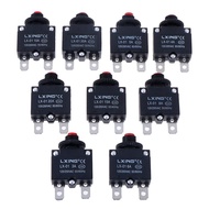AN.MART Circuit Breaker Overload Protector Switch Fuse 3A 4A 5A 6A 8A 10A 15A 20A 30A AM