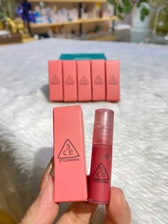 Son Kem Lì Mịn Mượt Nhẹ Môi 3CE Mini Blur Water Tint- Pink Guava (Hồng đào)