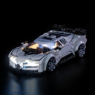 Upgraded Led Light Kit Compatible with Lego Speed Champions Bugatti Centodieci Hyper Sports Car Buil