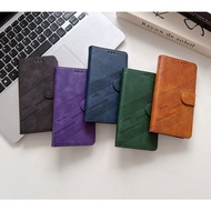 Business Wallet Leather Case For Google Pixel 9 10 PRO XL 8A 9A 10A Casing Embossed Line Retro Stand
