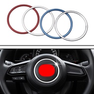 For Mazda 2 3 6 Demio CX3 CX-3 CX-5 CX5 CX7 CX9 Axela ATENZA 2017 2018 2019 Car Steering Wheel Trim 