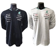 1:1 Original Version 2026 2027 Long sleeve Mercedes AMG Petronas F1 Hoodie Team Driver T-Shirt polo 