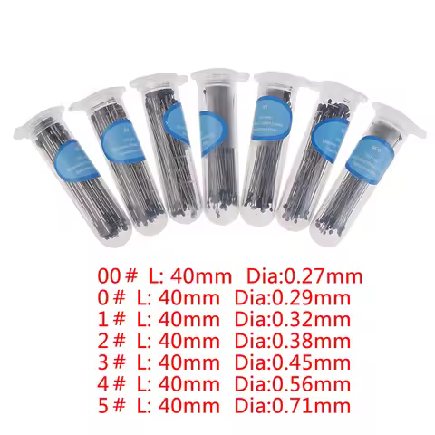 100pcs Stainless Steel Specimen Pins Insect Pins For School Lab Education Entomology Body Dissection