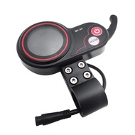 QS-S4 48V-60V Thumb Throttle LCD Display Meter for Zero 8 9 10 8X 10X Electric Scooter 6PIN Display 