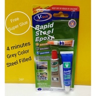V-tech VT-140B1  Rapid Steel Epoxy/2 ton gum