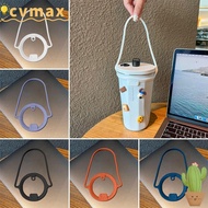 CYMX 2Pcs Water Bottle Handle, Keep Drinks Hot Cold Leakproof Insulated Tumblers, Silicone Universal