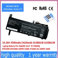 G15B01W G15BO1W Laptop Battery For XIAOMI 15.6" i5 7300HQ GTX1050 GTX1060 1050Ti1060 171502-A1 1050T