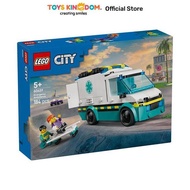 LEGO CITY EMERGENCY AMBULANCE SET 184 PCS 60451 - MIX