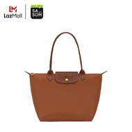 Longchamp Le Pliage Original M Tote Bag Cognac | ของแท้ ตรวจสอบโดย SASOM