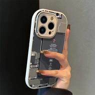 Iphone16 Pro Max Pin bảng mạch chính xác lỗ vỏ điện thoại chất béo cho iphone16/15/14/13/12/11