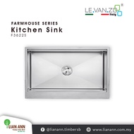 LEVANZO Farmhouse Series Kitchen Sink F3622S