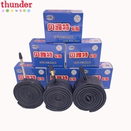 QWG Bike Inner Tube Mountain Bike Butyl Rubber Bicycle Tires 26 27.5 29 Inch With Tire Accessories Schrader 32mm