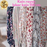 kain katun rayon meteran, kain katun rayon viscose, daster, piyama,