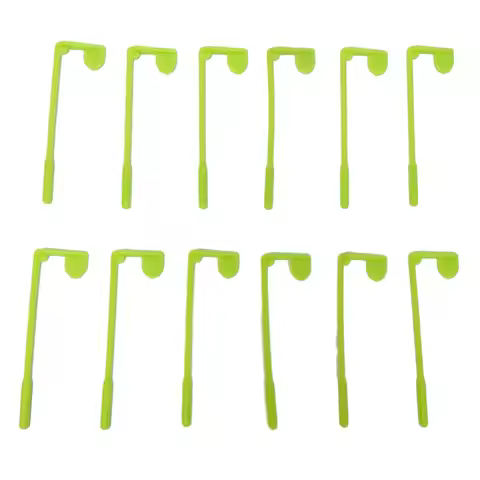 10Pcs/set Tactical Chamber Safety Flag Empty Chamber Remove Green Built-in Flathead Tool Hunting Acc