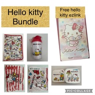 Hello kitty Kuji Bundle free Hello Kitty LED Account-based EZ-Link card Hello kitty ezlink