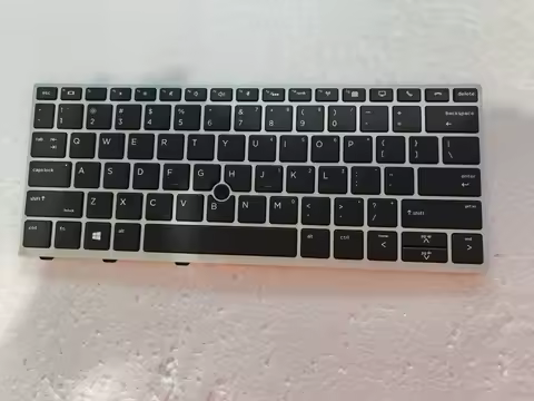 US Backlit keyboard for HP EliteBook 730 G5 735 G5 735 G6 830 G5 830 G5 836 G5 HSN-I12C -I30C silver