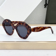 LO * Butterfly Sunglasses Women Fashion All-Match Sunglasses Ultraviolet-Proof LW40125U