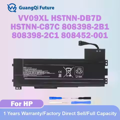 VV09XL 90Wh Battery for HP ZBook 15 G3 G4 Series 808398-2B1 808398-2C2 808452-001 808452-002 HSTNN-C