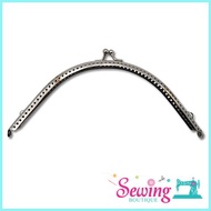 FRAME - HALF CIRCLE 18CM-SILVER - YY18