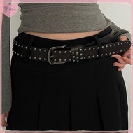 【Z*Star】 New Belt Women's Jeans Tie-In Ladies' Belt Fashion Personality Rivet Belt Senior ck Fashion