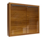 Kitzcho - Glossy สีสักทอง TK บานซิงค์ เคาน์เตอร์ครัวปูน บานโครงไม้แท้จากป่าปลูก ชุปน้ำยากันปลวก แข็ง