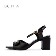 Bonia Black Diletta Heeled Sandals | Kasut Sandal