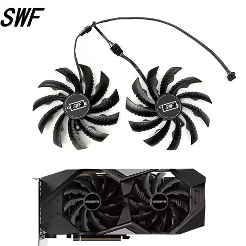 New 95MM T129215SH PLD10010S12H Cooling Fan For Gigabyte GTX 1650 GAMING 1660 Ti RTX 2060 Super 2070