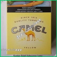 Miliki Rokok Tembakau Camel Kuning 20 Batang / Slop (1 Bungkus)