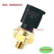 10pc NEW Fuel Pressure Sensor 06E906051K For VW Audi A4, A6 06E 906 051K,06E 906 051 K,51CP06-04 Oil
