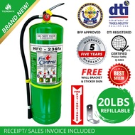 Fire Extinguisher HFC-236FA 20lbs