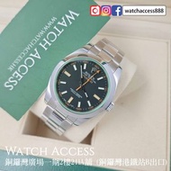 <全新><停產><齊牌><綠玻璃> 116400GV 藍面 綠玻璃 Rolex Milgaus (116400 116900 116400gv 114300 124300 116610 116610l
