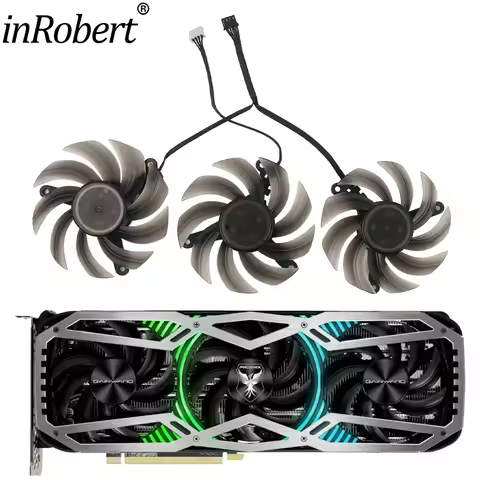 82MM FD8015U12D 12V 0.5A GPU Cooling Fan For Gainward RTX 3060 Ti 3070 3070Ti 3080 3080Ti 3090 Phoen