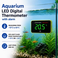 [SG SELLER, STOCK] LED + Alarm Aquarium tank thermometer, Digital thermometer, fish tank thermometer
