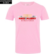 Red Alert Remastered Edition T-Shirt Game Command & Conquer 3 Short Sleeve Half Sleeve Mens Shirt Co