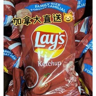 Lays ketchup chips 加拿大lays茄汁薯片