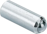 HALDER 22080.0367 Spring Pressure Piece, Smooth Design, Without Collar, Stainless Steel, Reinforced