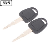 【B&S Dec】 2 Pcs F900 Start Door Lock Key For Daewoo DX80 Excavator （sg）