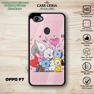 Oppo Case F7 - Cute Cartoon Motif Case – Oppo Pro Camera Softcase F7 – Silicone hp – Oppo Hardcase