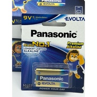 Panasonic Evolta 9V Premium Alkaline Battery 6LR61EG/1B